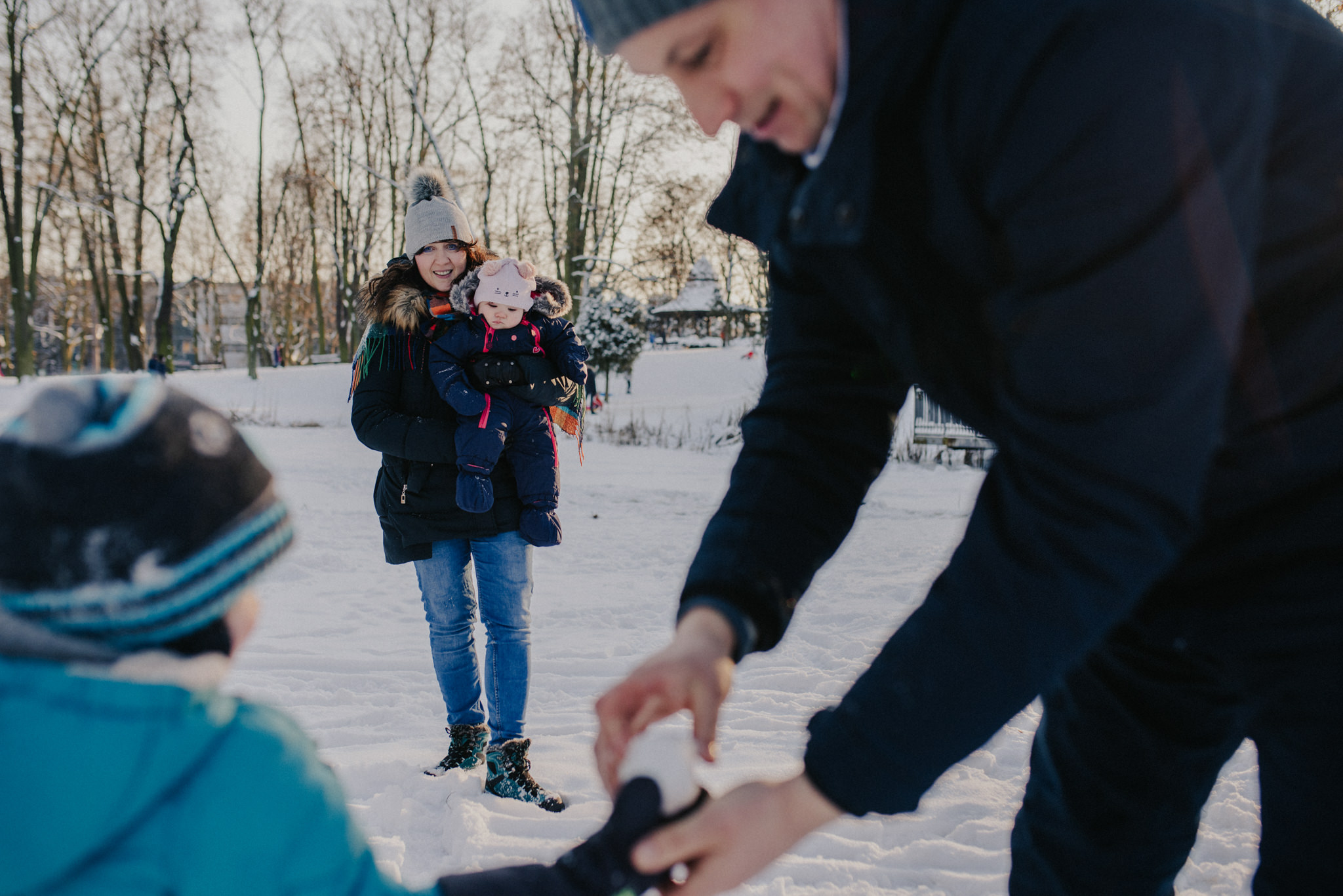 Zimowa sesja rodzinna | Fotografia rodzinna Częstochowa