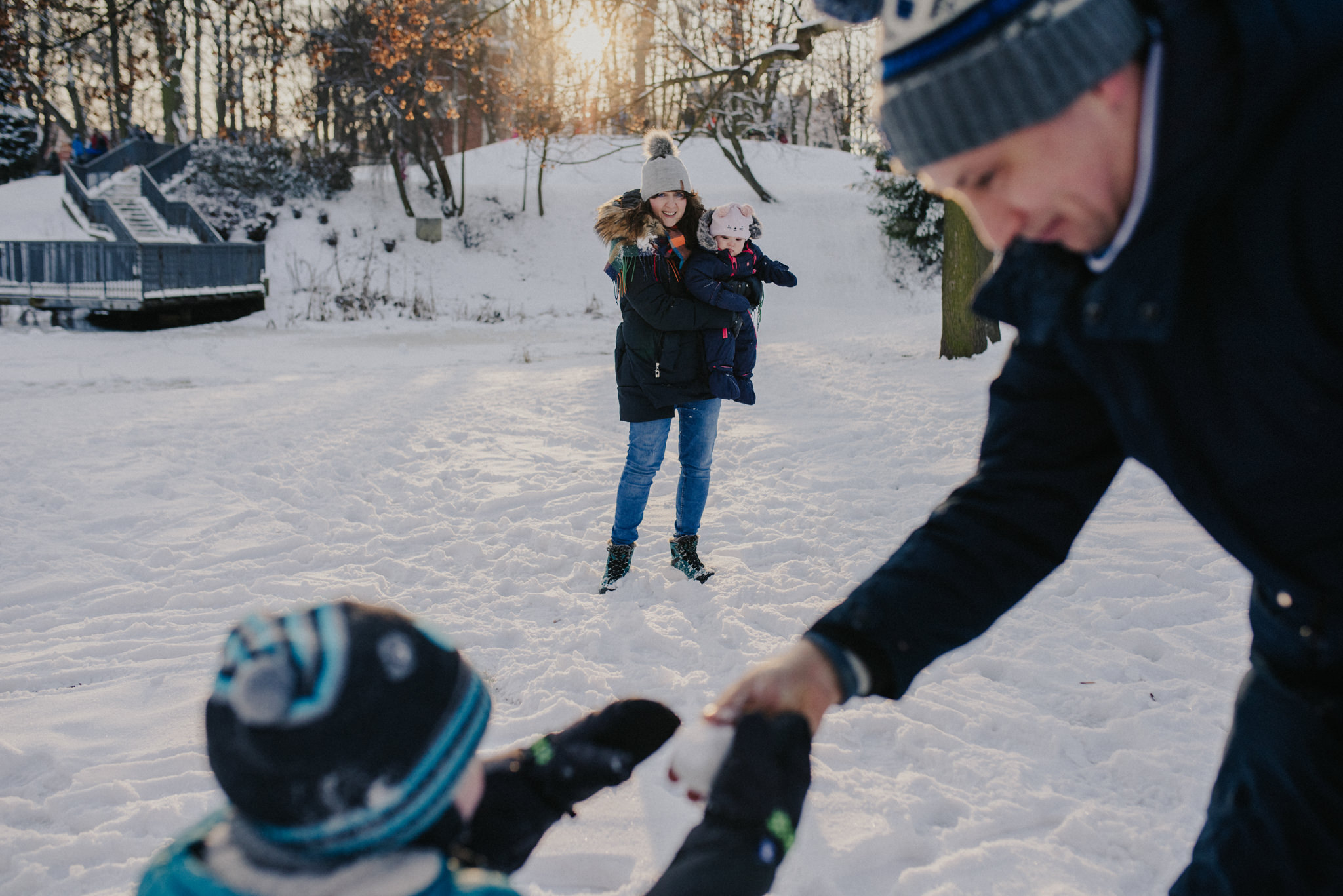 Zimowa sesja rodzinna | Fotografia rodzinna Częstochowa