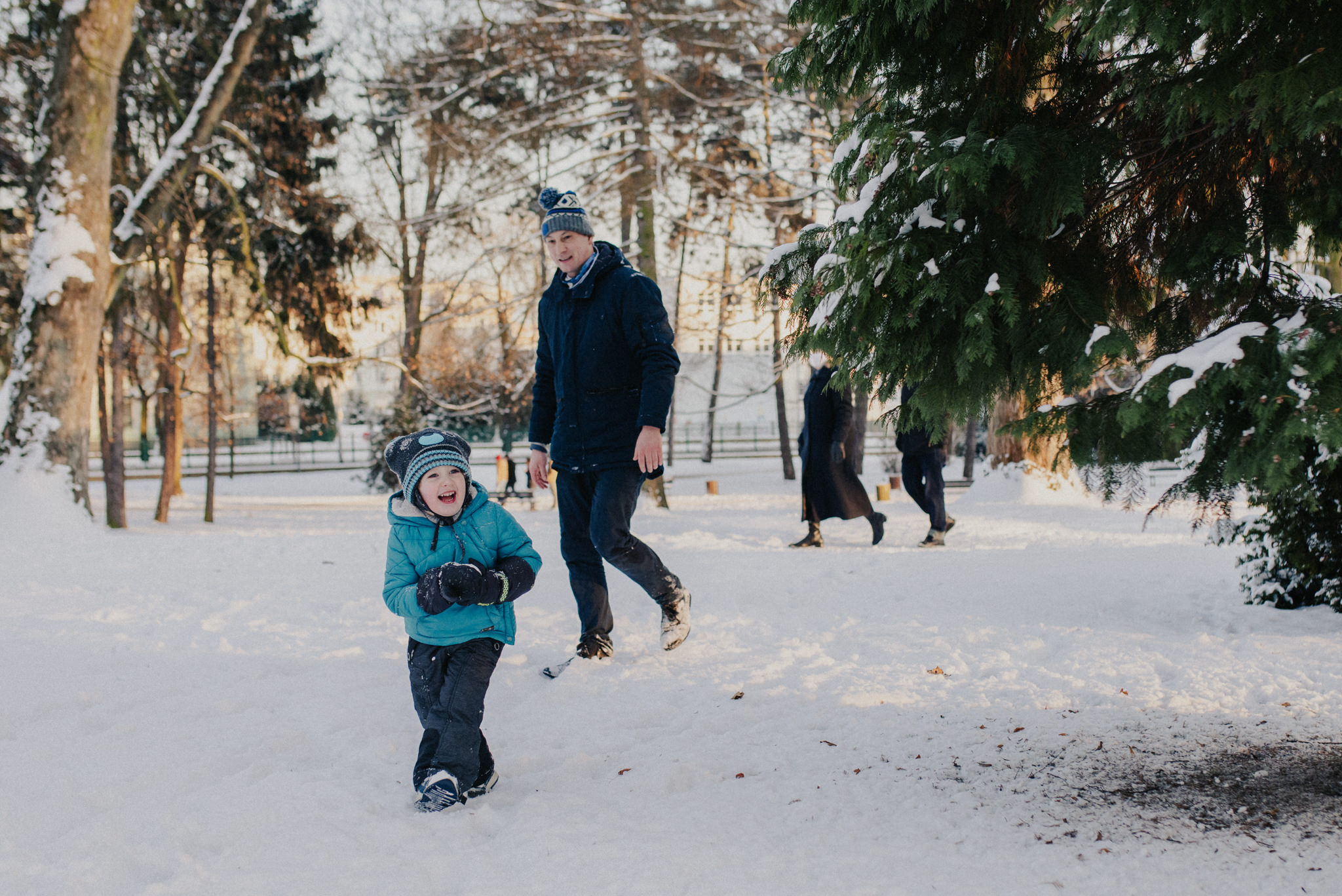 Zimowa sesja rodzinna | Fotografia rodzinna Częstochowa