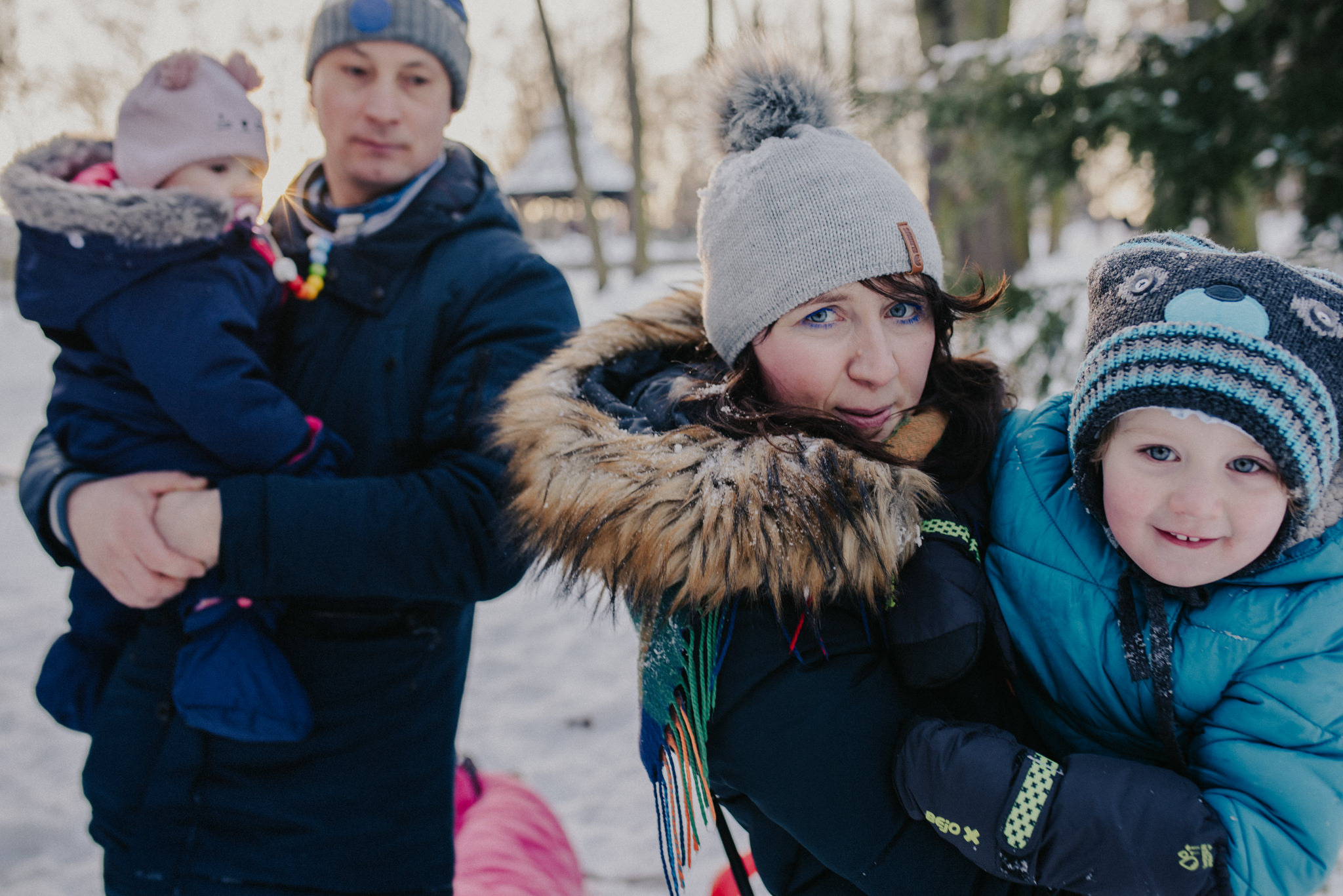 Zimowa sesja rodzinna | Fotografia rodzinna Częstochowa