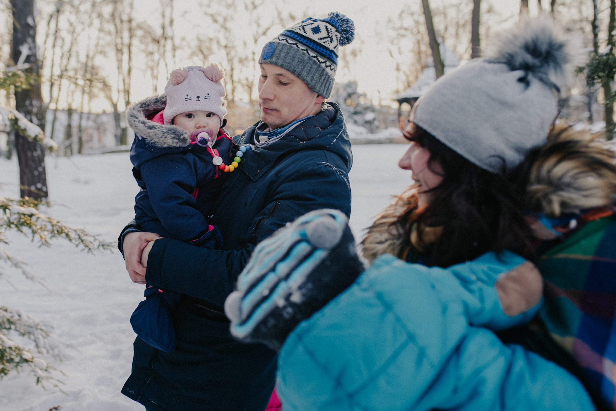 Zimowa sesja rodzinna | Fotografia rodzinna Częstochowa