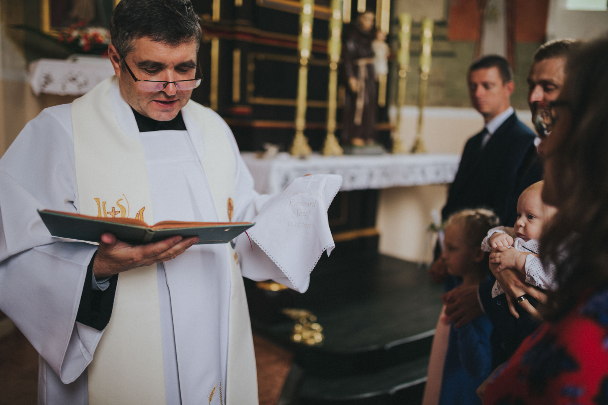 Chrzest Edzia | Fotograf na chrzest Częstochowa