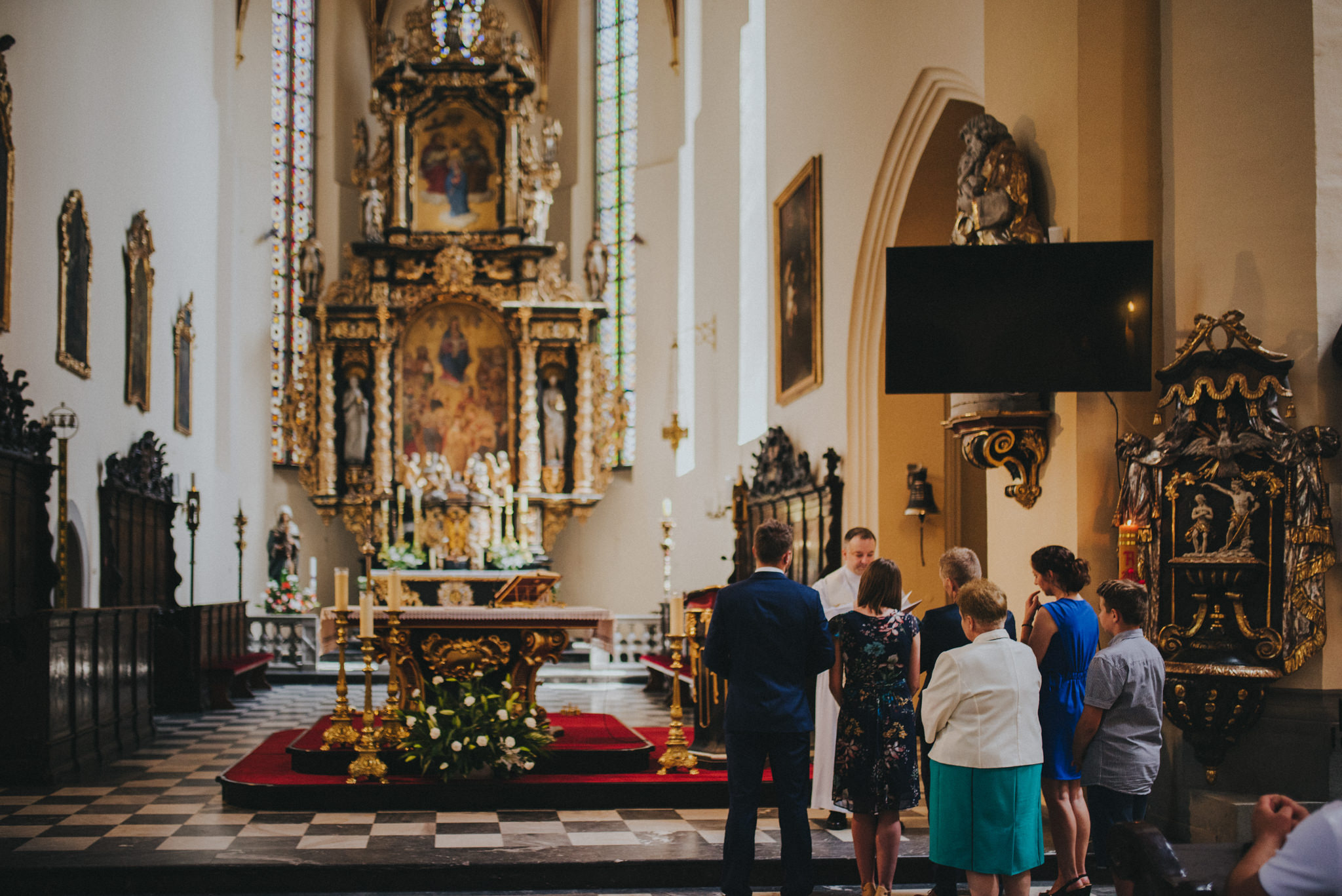Chrzest Jasia | Kościół pw. Wszystkich Świętych w Gliwicach | Restauracja Qchnia Gliwice