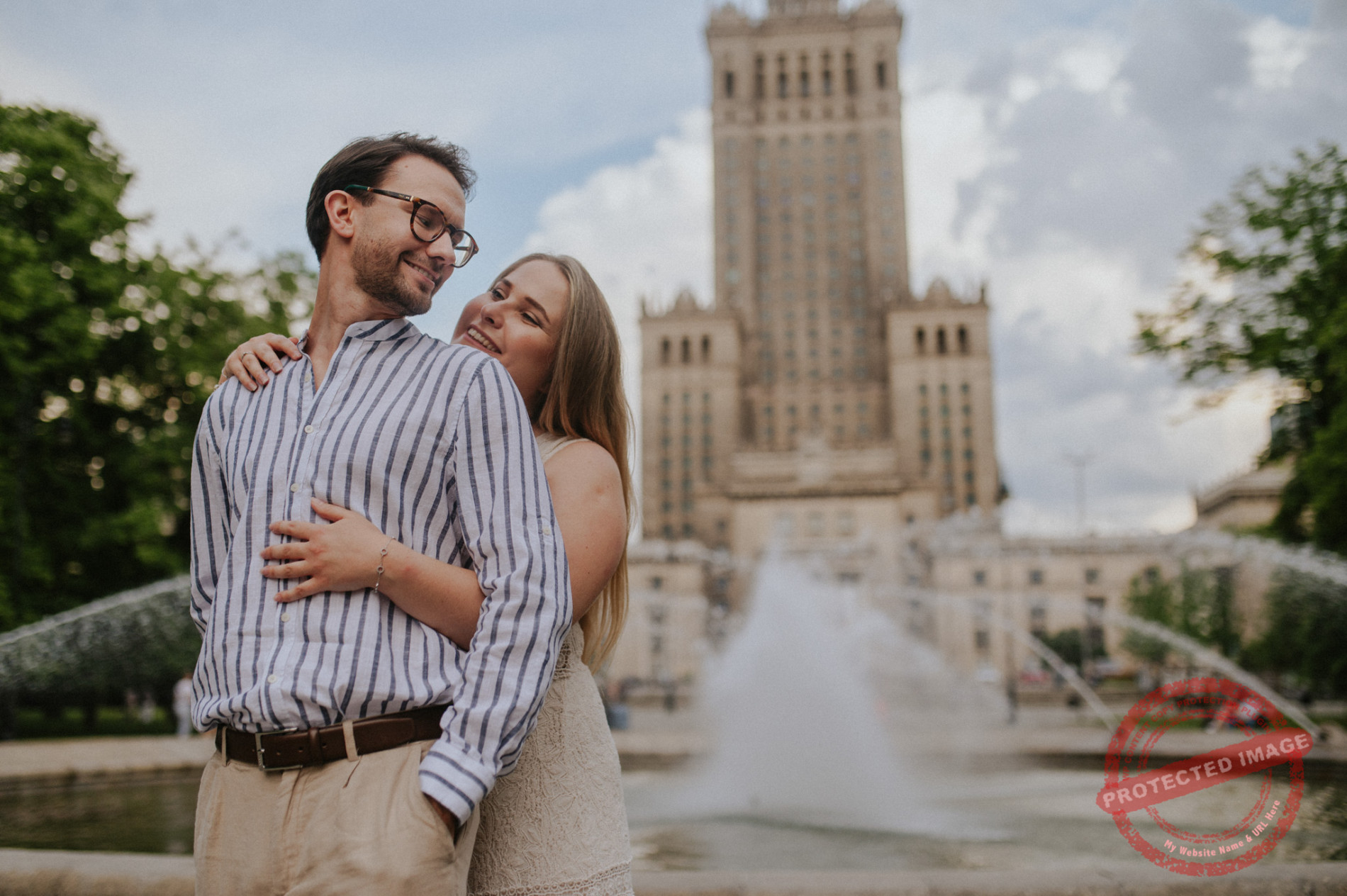 Aleksandra + Michał | Sesja narzeczeńska w Warszawie