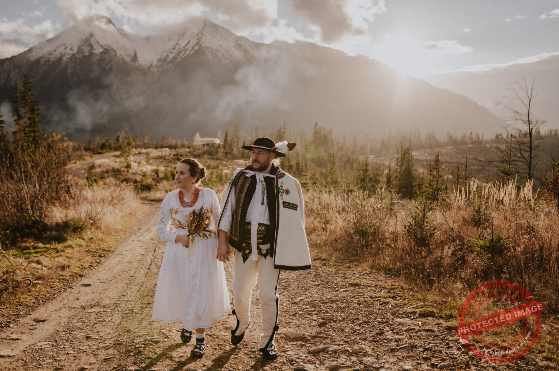 Weronika + Marcin | Sesja ślubna w Tatrach