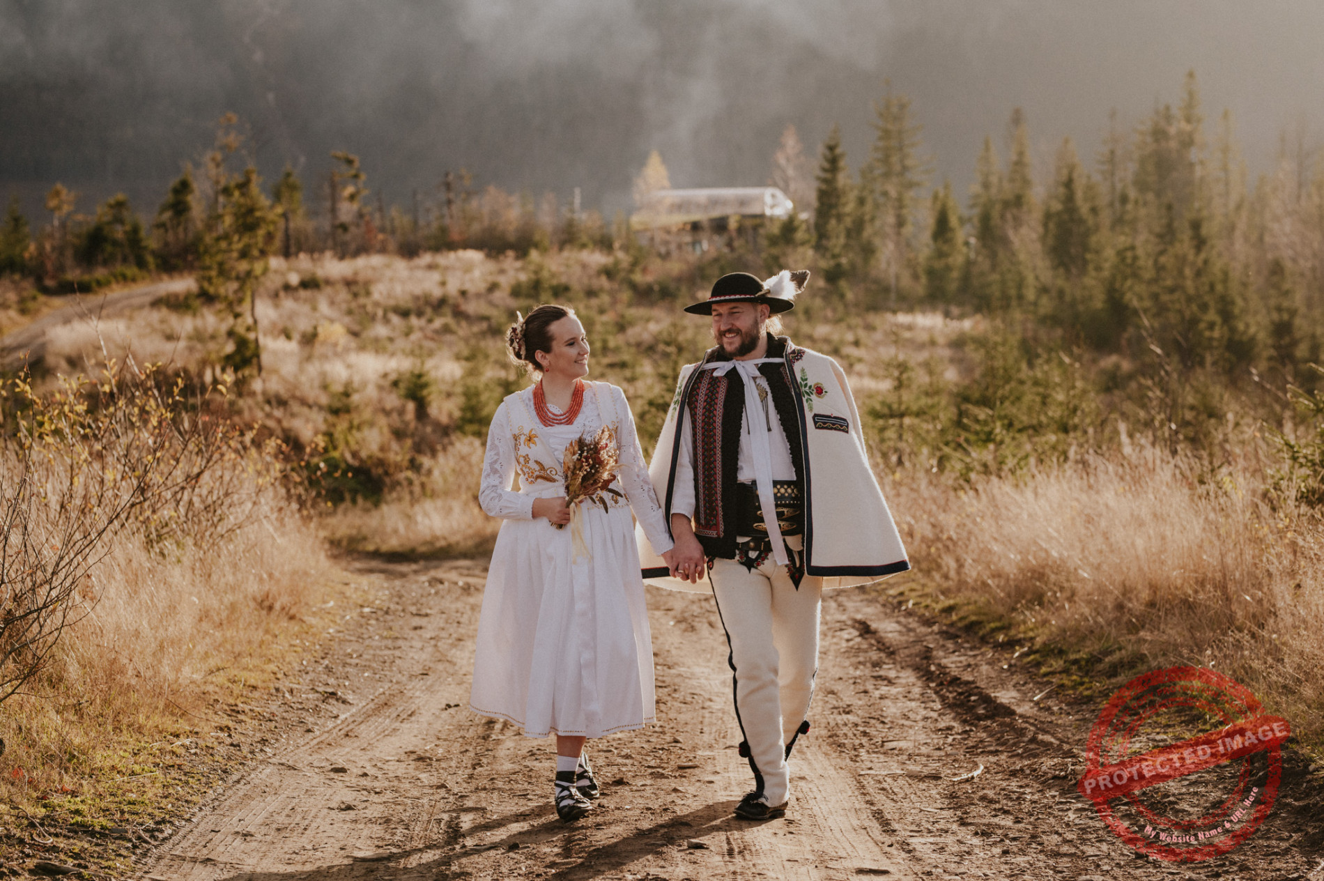 Weronika + Marcin | Sesja ślubna w Tatrach