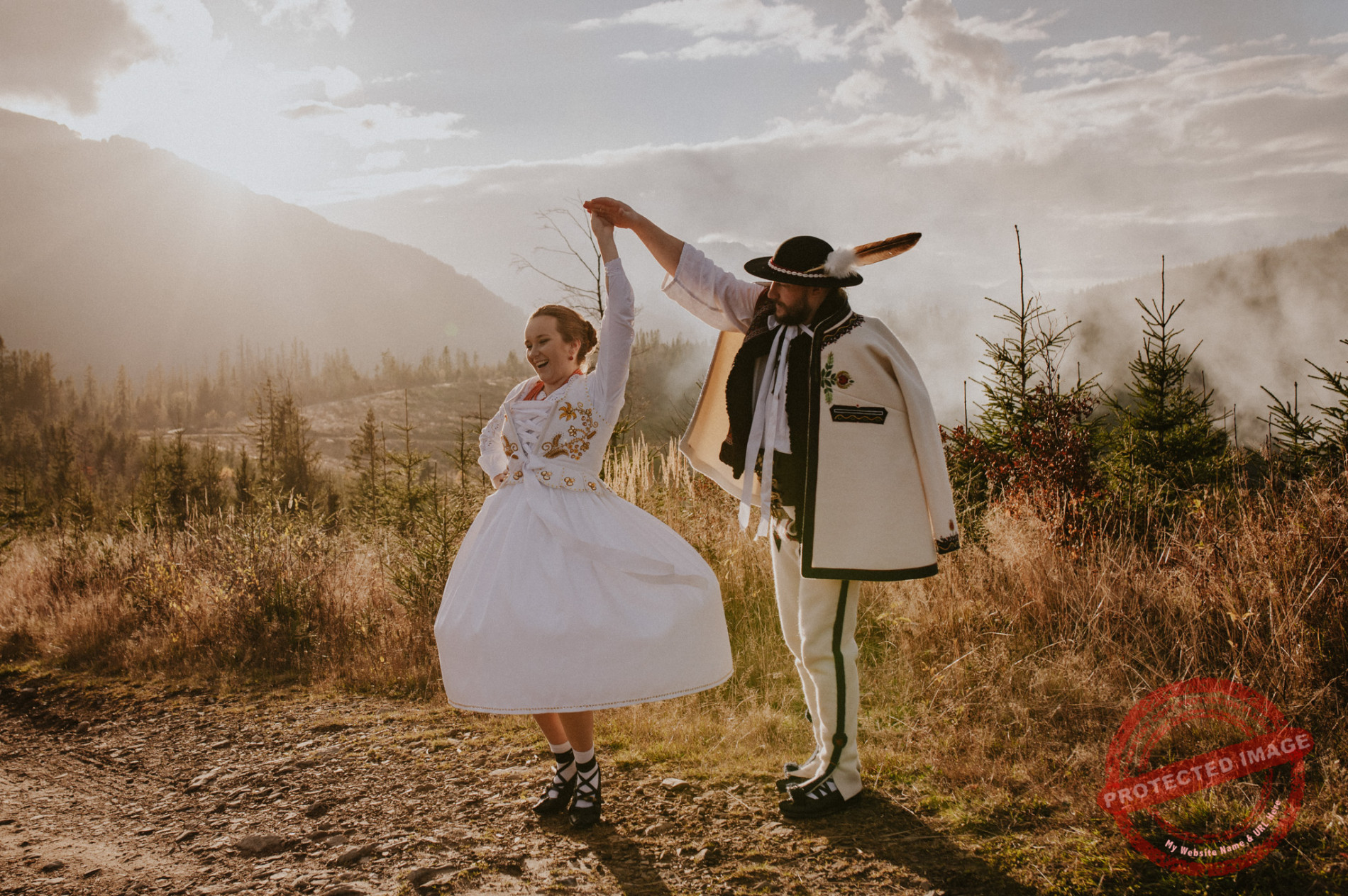 Weronika + Marcin | Sesja ślubna w Tatrach