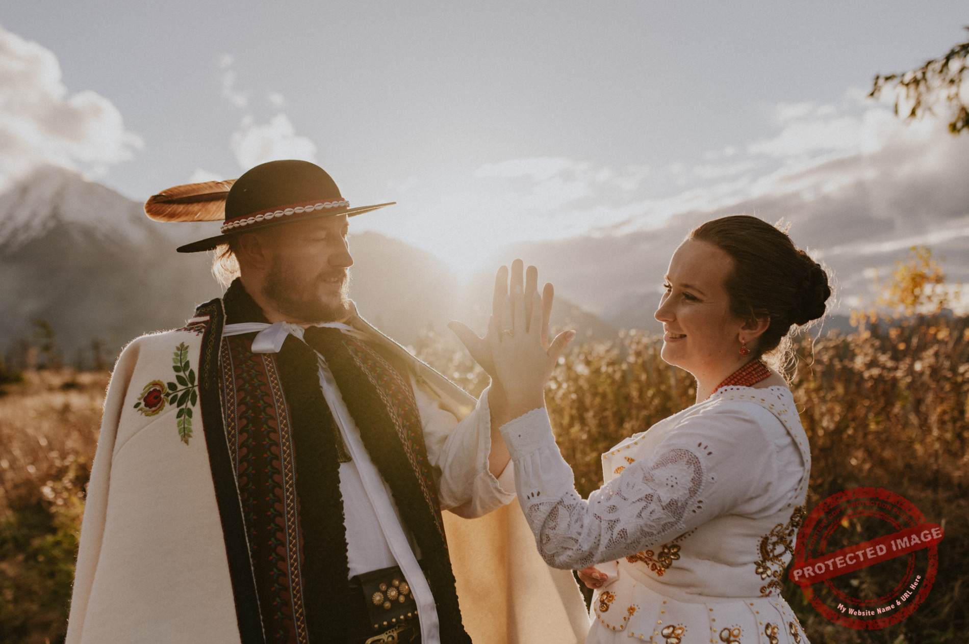 Weronika + Marcin | Sesja ślubna w Tatrach