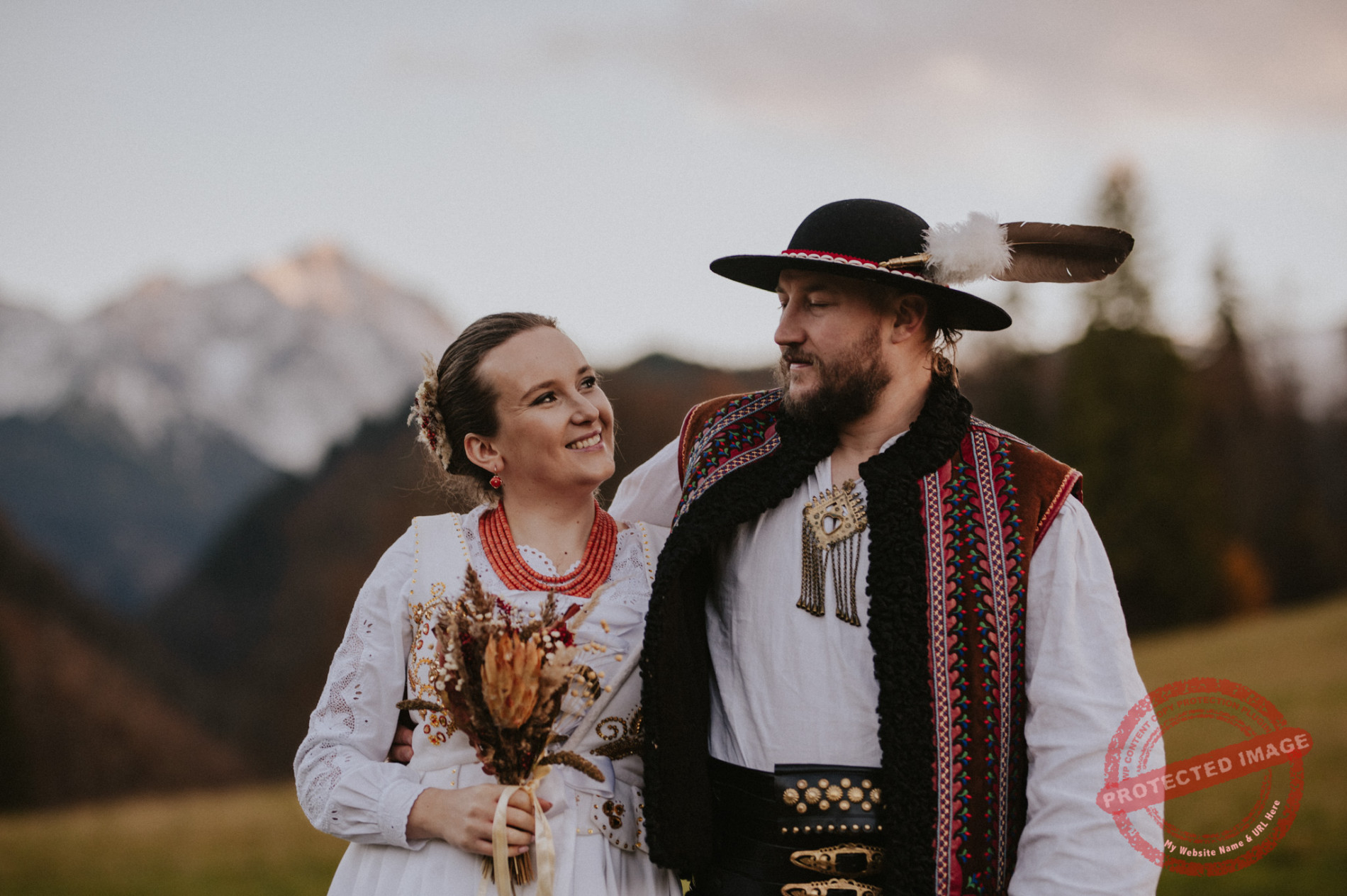 Weronika + Marcin | Sesja ślubna w Tatrach