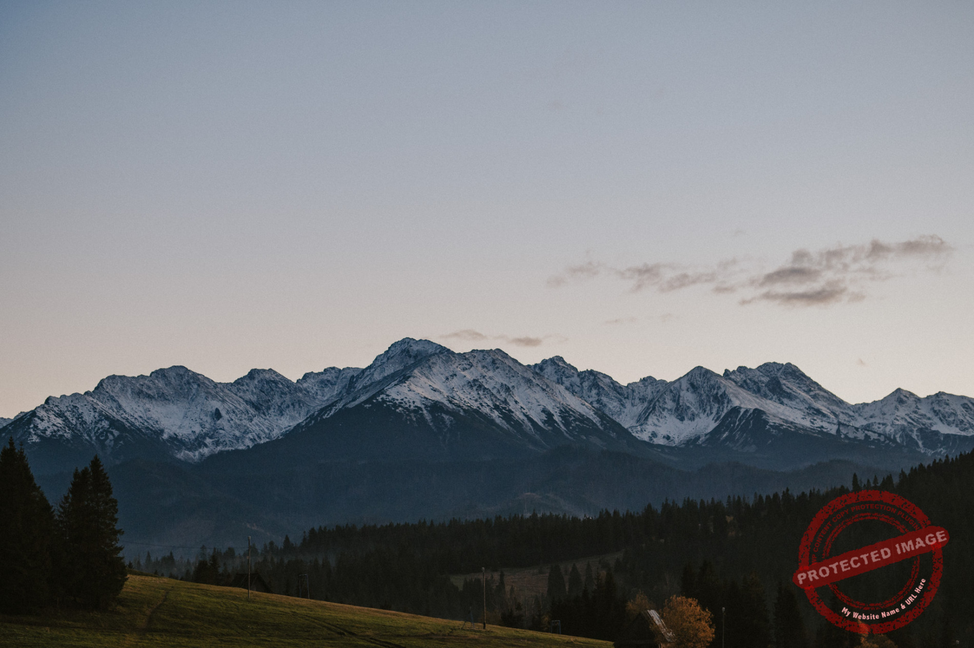 Weronika + Marcin | Sesja ślubna w Tatrach