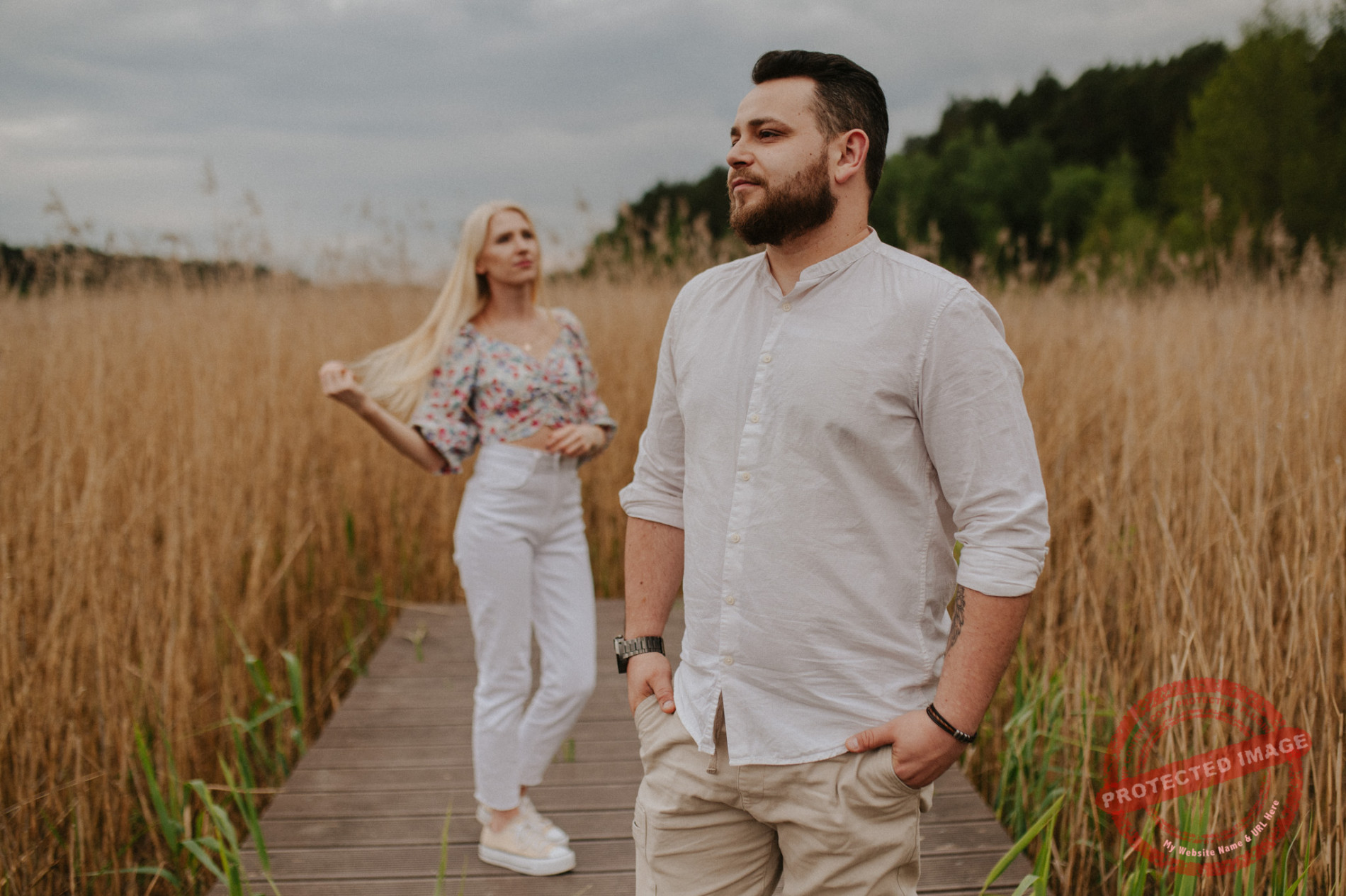 Anna + Daniel | Sesja narzeczeńska Zalew Blachownia