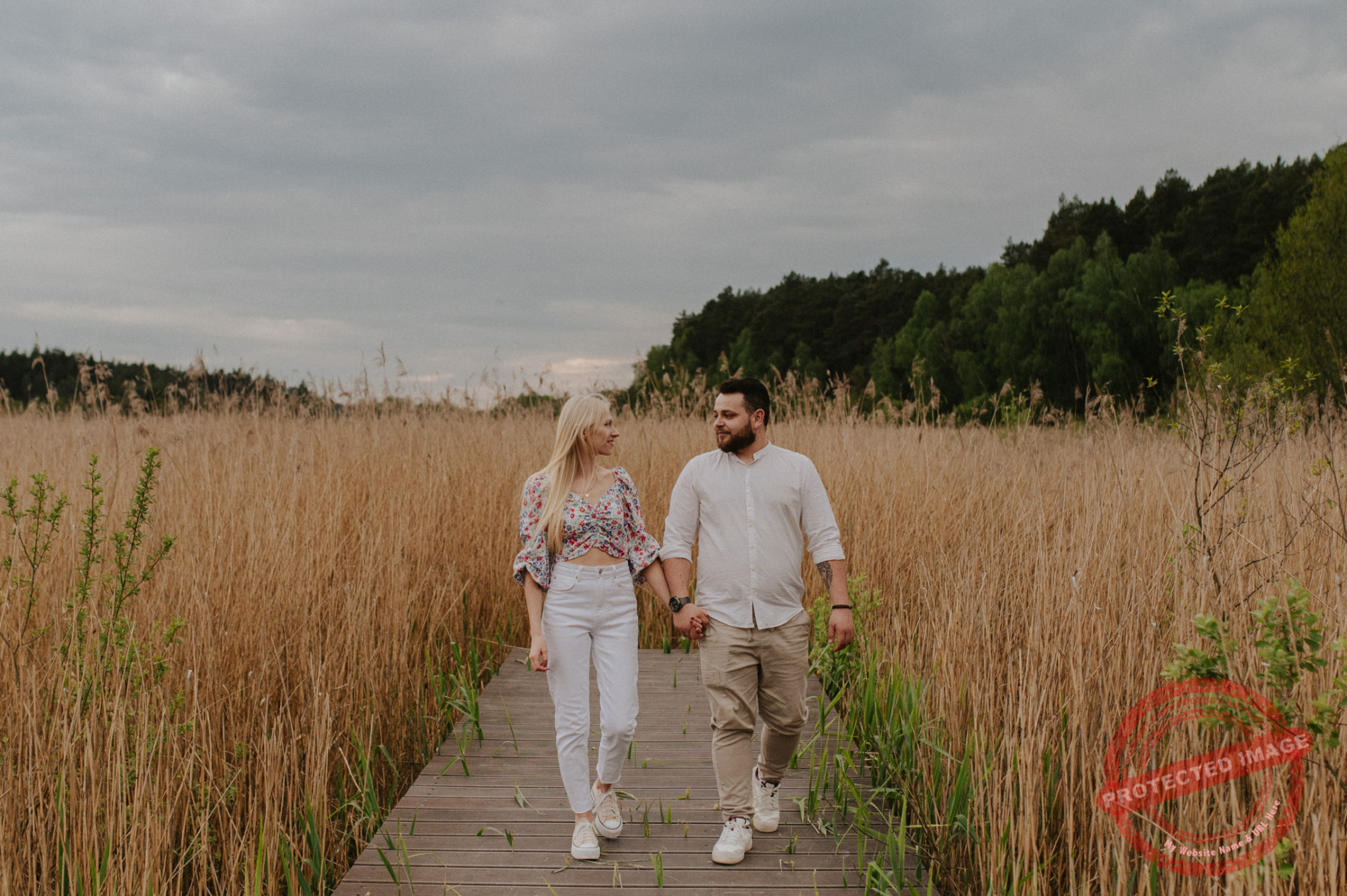 Anna + Daniel | Sesja narzeczeńska Zalew Blachownia