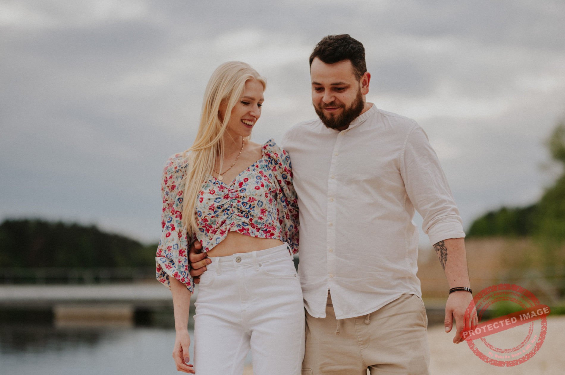 Anna + Daniel | Sesja narzeczeńska Zalew Blachownia