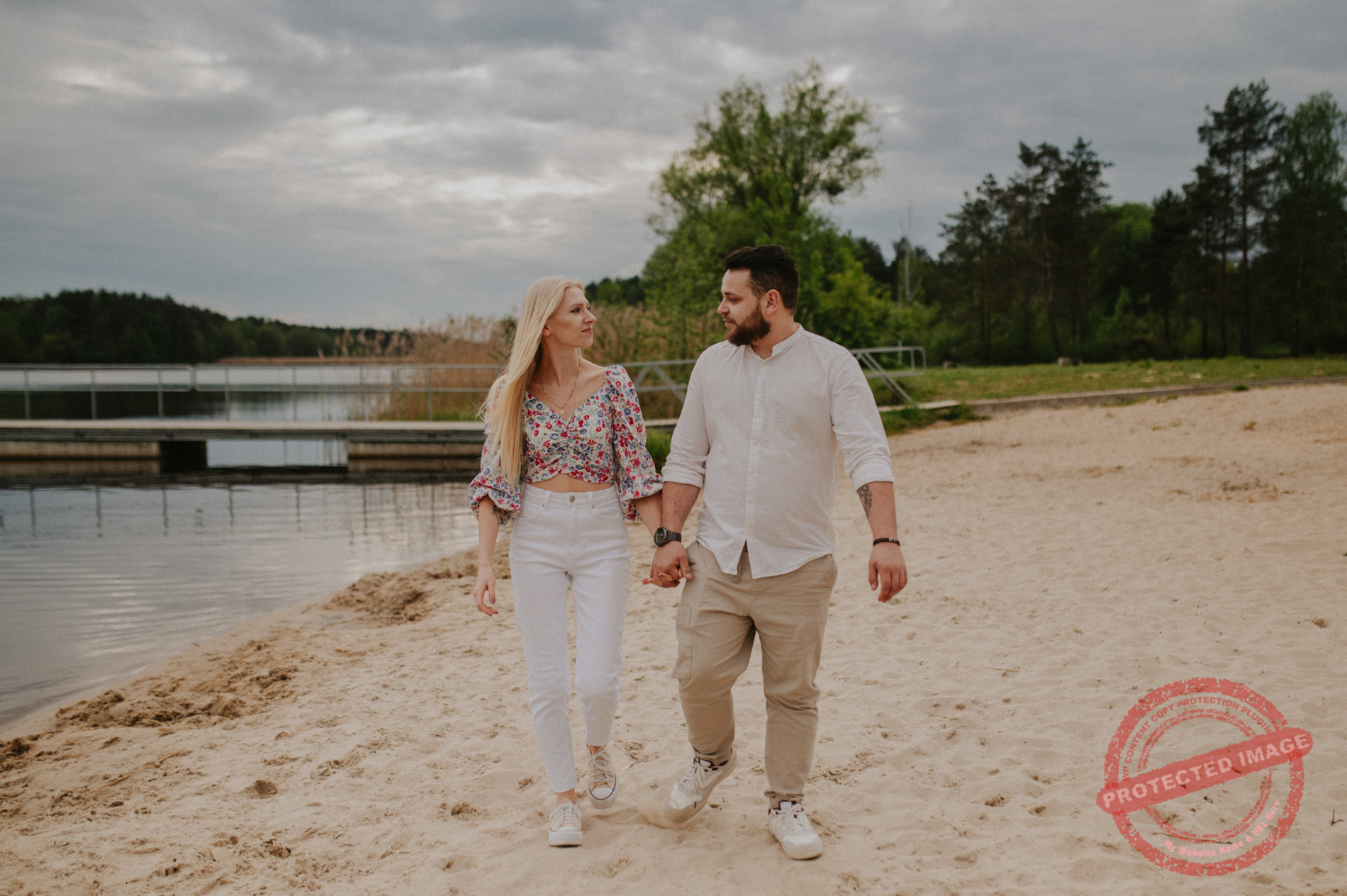 Anna + Daniel | Sesja narzeczeńska Zalew Blachownia