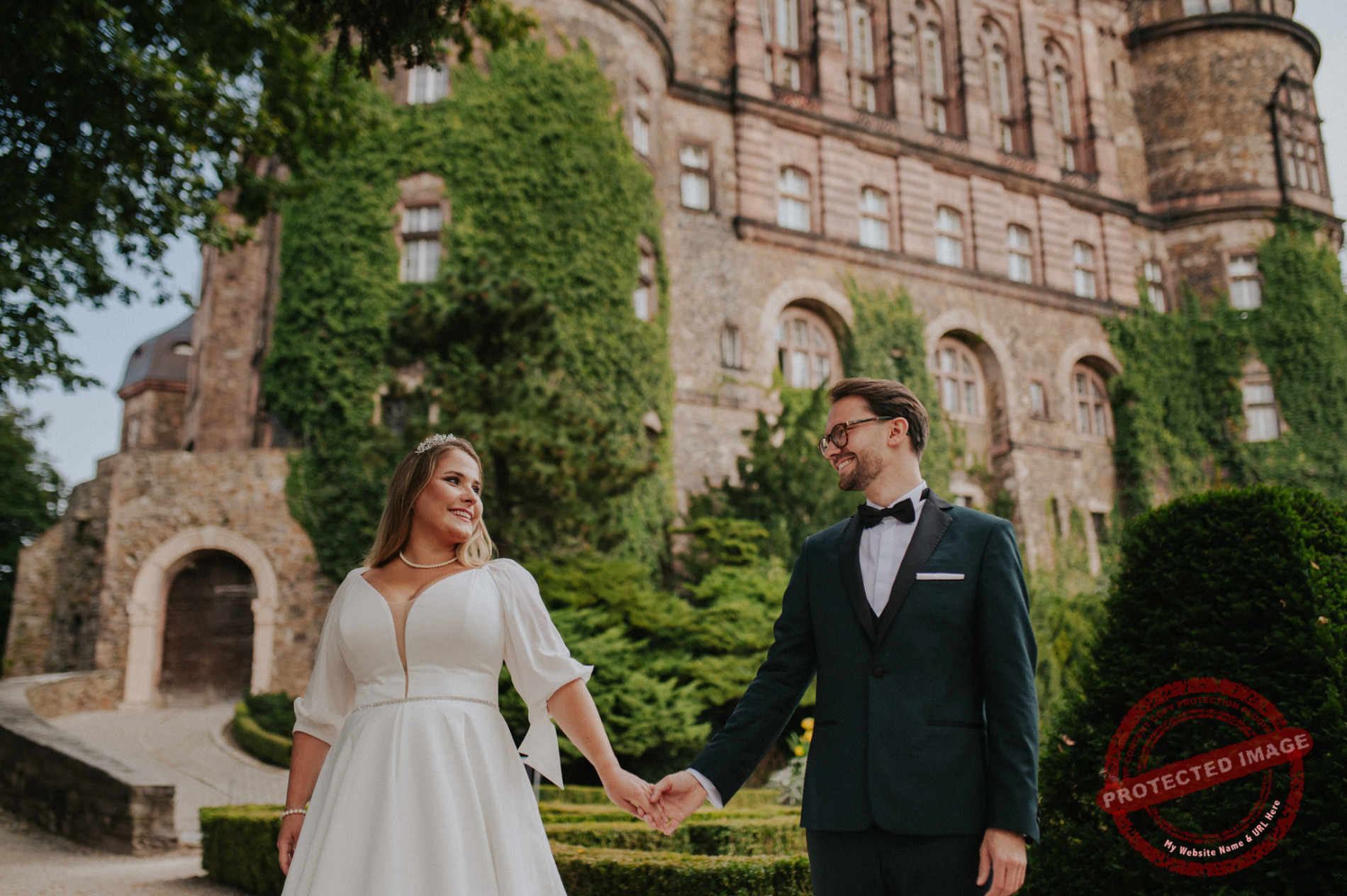 Aleksandra + Michał | Sesja ślubna Zamek Książ