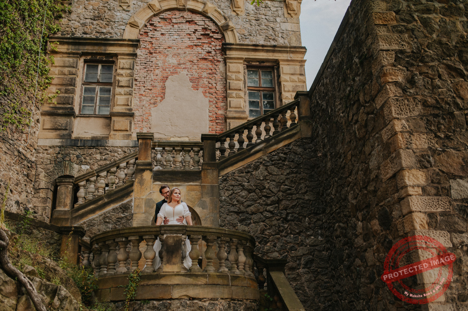 Aleksandra + Michał | Sesja ślubna Zamek Książ