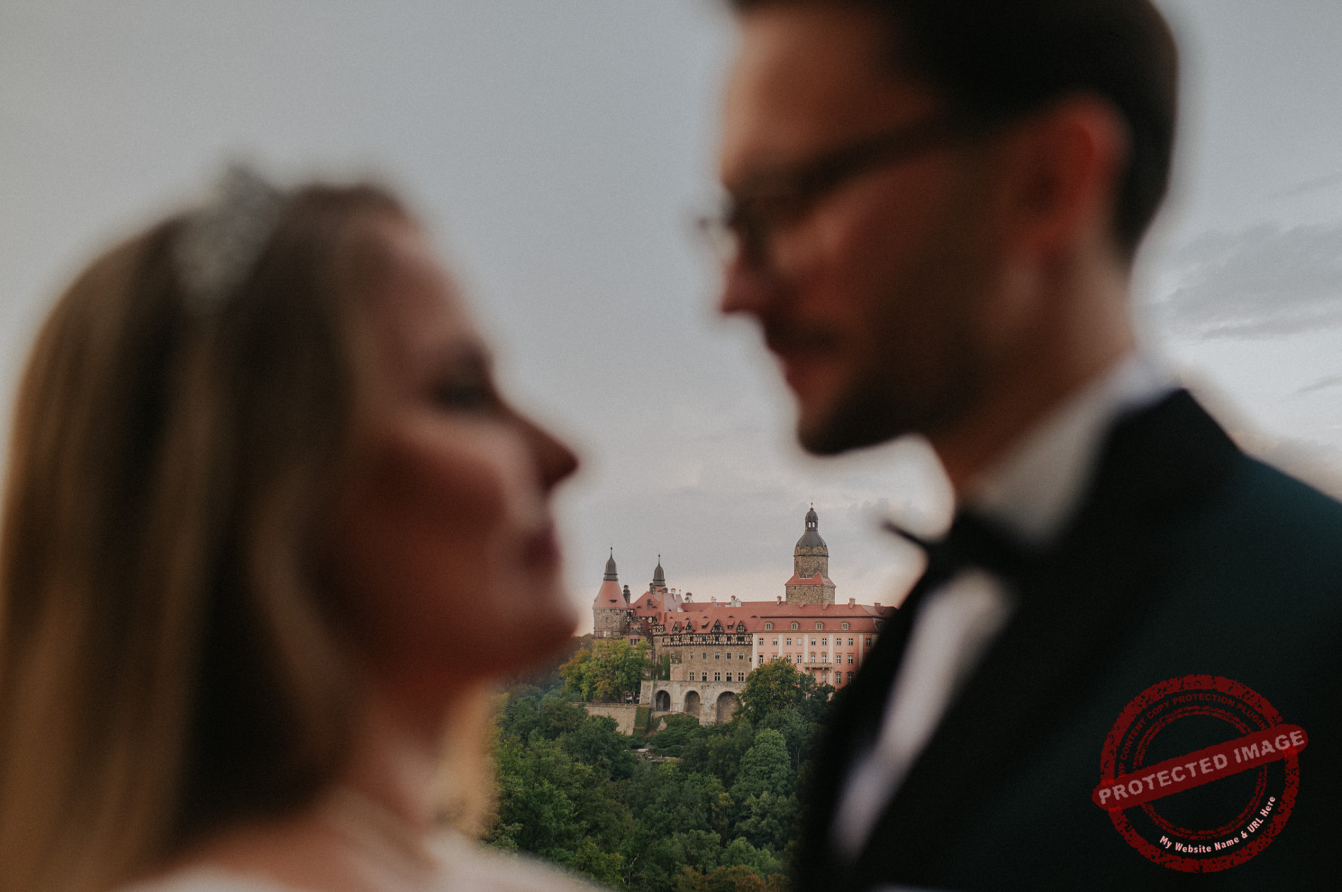Aleksandra + Michał | Sesja ślubna Zamek Książ