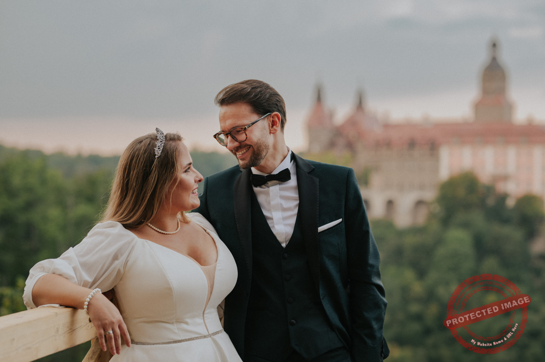 Aleksandra + Michał | Sesja ślubna Zamek Książ