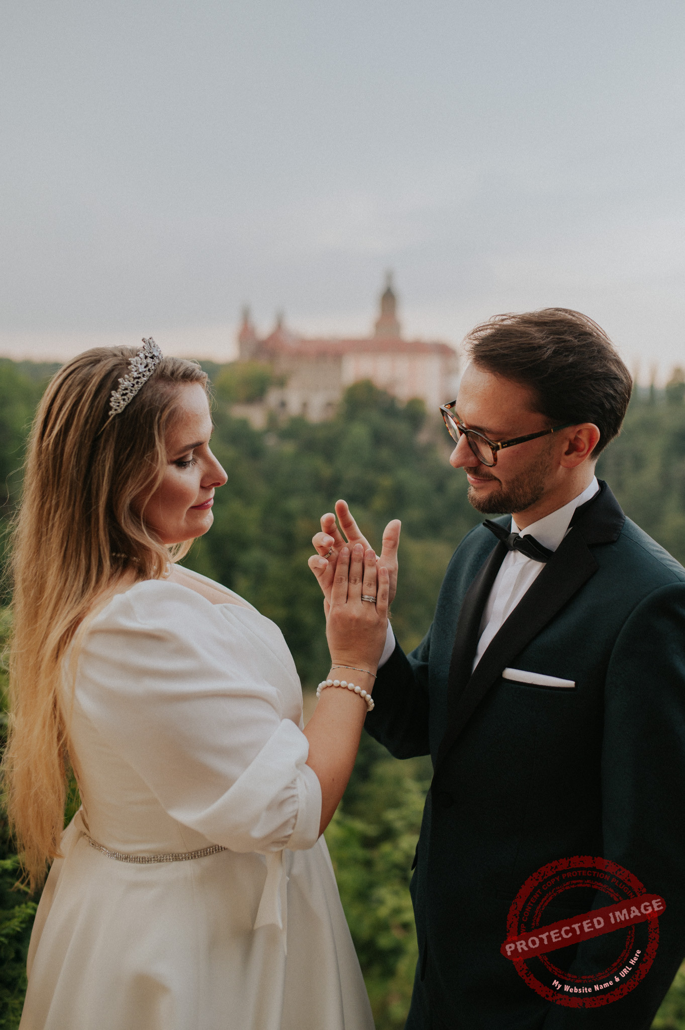 Aleksandra + Michał | Sesja ślubna Zamek Książ