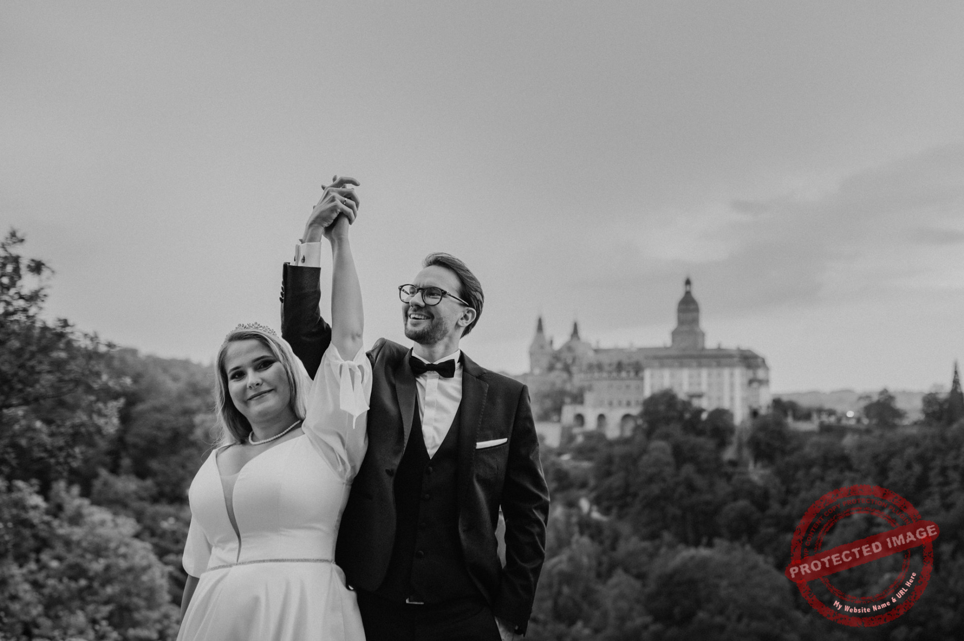 Aleksandra + Michał | Sesja ślubna Zamek Książ